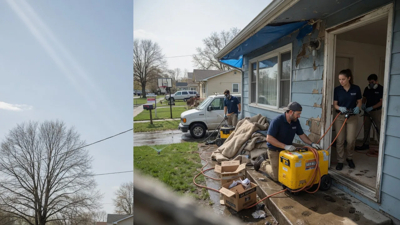 Basement Flood Cleanup in Saint Augustine, IL near me